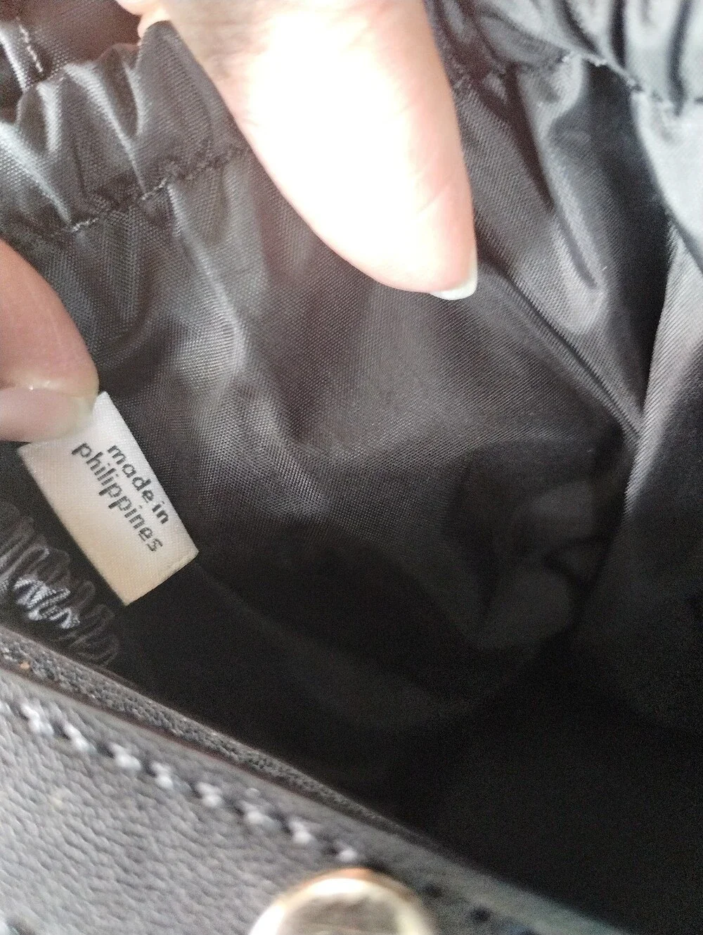 Kate Spade Chelsea Baby Bag Black Nylon Diaper Tote Changing Pad Crossbody